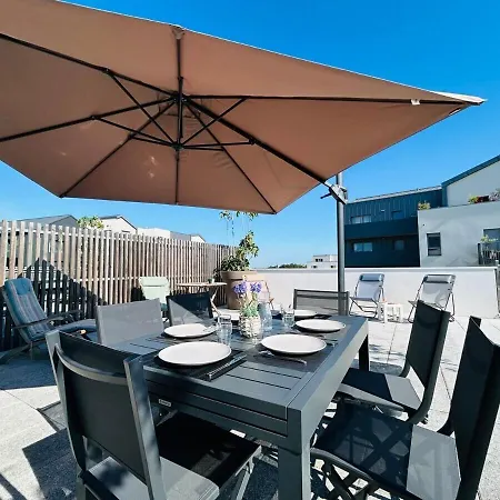 Casa Botanica - Double Rooftop : Groupe 12 Personnes Appartement Angers