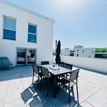 Casa Botanica - Double Rooftop : Groupe 12 Personnes Appartement Angers